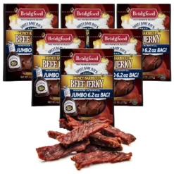 Bridgford Sweet Baby Ray’s Beef Jerky Honey BBQ 6.2 Oz - Ready To Eat High Protein Jerky For Midday Energy Boost Or A Post Workout Snack -Food Sale Stores GUEST 4a1b5999 e063 462c 968e bb6c23adf922
