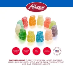 Albanese World's Best Sour 12 Flavor Gummi Bears Candy - 8oz 15 Albanese World's Best Sour 12 Flavor Gummi Bears Candy - 8oz -Food Sale Stores GUEST 4b69a424 da73 489b b8e4 20a8b93c77dc