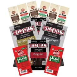 Wild Bill's Multi-Brand 12-Piece Low Carb Sampler (12 Assorted Packs Of Jerky And Sticks) 9 Wild Bill's Multi-Brand 12-Piece Low Carb Sampler (12 Assorted Packs Of Jerky And Sticks) -Food Sale Stores GUEST 4cface2d 9eab 466b 8ded e2c2138d2d18