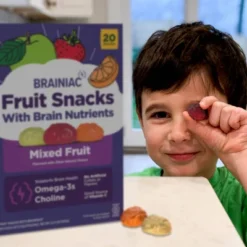 Brainiac Kids Fruit Snacks With Omega-3s Mixed Fruit - 12.4oz/20ct 15 Brainiac Kids Fruit Snacks With Omega-3s Mixed Fruit - 12.4oz/20ct -Food Sale Stores GUEST 525fb11f 7f90 4afc bd9c 9074446dc4e7