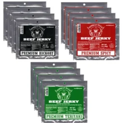 Buffalo Bills 1oz Premium Assorted Beef Jerky Packs 12-Count (beef Jerky Made From Top Round) -Food Sale Stores GUEST 5289d9dc fbfc 4acd b0bf d652b82a32dc