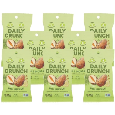 Daily Crunch Dill Pickle Sprouted Almonds And Pepitas - Case Of 8/1.5 Oz 5 Daily Crunch Dill Pickle Sprouted Almonds And Pepitas - Case Of 8/1.5 Oz - Image 3