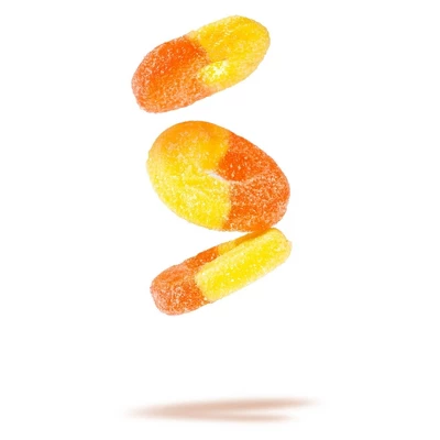 Albanese Worlds Best Candy Gummi Peach Rings - 8oz 4 Albanese Worlds Best Candy Gummi Peach Rings - 8oz - Image 2