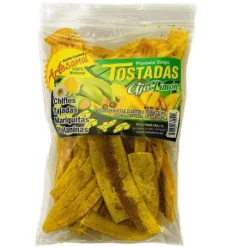 3 Pack Homemade Plantain Chips – Garlic Lemon Flavor | Bravo Foods