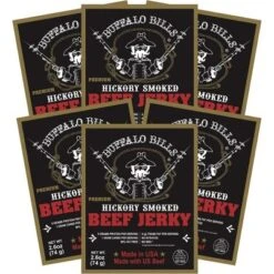 Buffalo Bills 2.6oz Premium Hickory Beef Jerky Packs (six 2.6oz Beef Jerky Packs) -Food Sale Stores GUEST 59159541 9b66 4aea 9e2f ecad00abda53