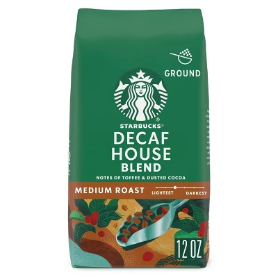 Starbucks House Blend Medium Roast Ground Coffee - Decaf - 12oz 8 Starbucks House Blend Medium Roast Ground Coffee - Decaf - 12oz - Image 6