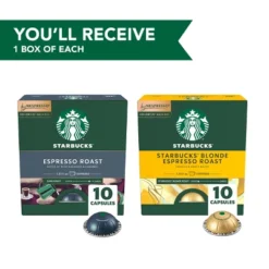 Starbucks By Nespresso Vertuo Line Espresso And Blonde Roast Dual Pack Coffee Pods - 20ct -Food Sale Stores GUEST 5a28b330 c23c 4844 a4bd d57197c82c30