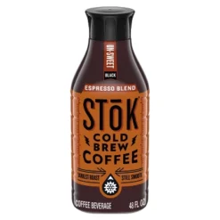SToK Espresso Blend Un-sweet Black Cold Brew Coffee - 48 Fl Oz -Food Sale Stores GUEST 5d3d81dd 9c2e 405b 9232 f8e7559b77b2