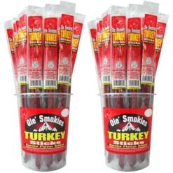 Buffalo Bills 15-ct Turkey Ole Smokies (Turkey Sticks) - Two 15-ct Tubs -Food Sale Stores GUEST 5de69064 a9a5 4aaf acf0 d491be32ee56