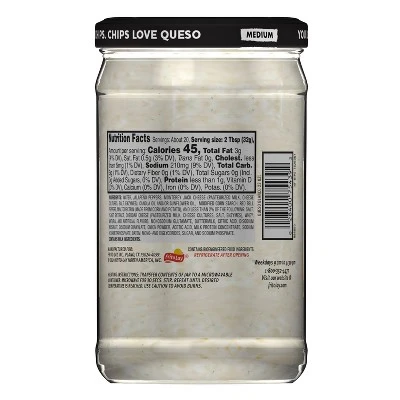 Tostitos Queso Blanco Dip - 23oz 8 Tostitos Queso Blanco Dip - 23oz - Image 6