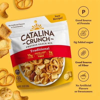 Catalina Crunch Snack Mix - Traditional - 1.85oz 5 Catalina Crunch Snack Mix - Traditional - 1.85oz - Image 3