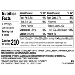 Starbucks Frappuccino Caramel Coffee Drink - 4pk/9.5 Fl Oz Glass Bottles -Food Sale Stores GUEST 63922b81 bad4 4f5f 8ed1 8c3921ecefee