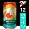 7UP Tropical Zero Sugar Soda - 12pk/12 Fl Oz Cans