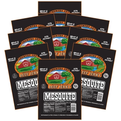 Buffalo Bills 1.5oz Mesquite Country Cut Beef Jerky - Ten 1.5oz Packs 7 Buffalo Bills 1.5oz Mesquite Country Cut Beef Jerky - Ten 1.5oz Packs - Image 5
