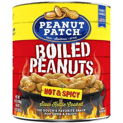 Peanut Patch Boiled Peanuts Duo – 2 Hot & Spicy (25 Oz) + 2 Original (25 Oz) Can 5 Peanut Patch Boiled Peanuts Duo – 2 Hot & Spicy (25 Oz) + 2 Original (25 Oz) Can - Image 3