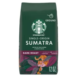 Starbucks Dark Roast Ground Coffee — Sumatra — 100% Arabica — 1 Bag (12 Oz.) 11 Starbucks Dark Roast Ground Coffee — Sumatra — 100% Arabica — 1 Bag (12 Oz.) -Food Sale Stores GUEST 66fa68ec 34be 405f a477 65024702d549