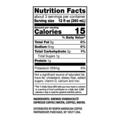 Starbucks Chilled Espresso Americano Black - 40 Fl Oz -Food Sale Stores GUEST 68351acf 157f 427b 8966 c2fda1698ca6