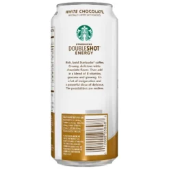 Starbucks Double Shot White Chocolate - 15 Fl Oz Can