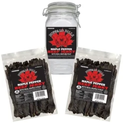 Buffalo Bills Maple Pepper Beef Jerky 2 Bag Starter Kit (2 Bags And 1 Jar) 13 Buffalo Bills Maple Pepper Beef Jerky 2 Bag Starter Kit (2 Bags And 1 Jar) -Food Sale Stores GUEST 6c219cac f69c 4717 82f0 31a1b01a0399