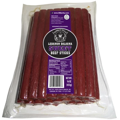 Buffalo Bills 1-lb Pack Sweet Lebanon Bologna Sticks (Pennsylvania Dutch Sweet Beef Sticks) 6 Buffalo Bills 1-lb Pack Sweet Lebanon Bologna Sticks (Pennsylvania Dutch Sweet Beef Sticks) - Image 4