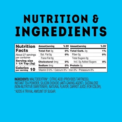 Lipton Zero Sugar Iced Tea Mix 5 Lipton Zero Sugar Iced Tea Mix - Image 3