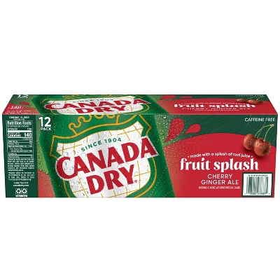 Canada Dry Fruit Splash Soda - 12pk/12 Fl Oz Cans 8 Canada Dry Fruit Splash Soda - 12pk/12 Fl Oz Cans - Image 6