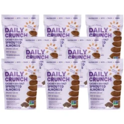 Daily Crunch Cacao And Sea Salt Sprouted Almonds - Case Of 8/1.5 Oz -Food Sale Stores GUEST 70b85408 e56f 4dc2 8fb3 a837b662d9ce