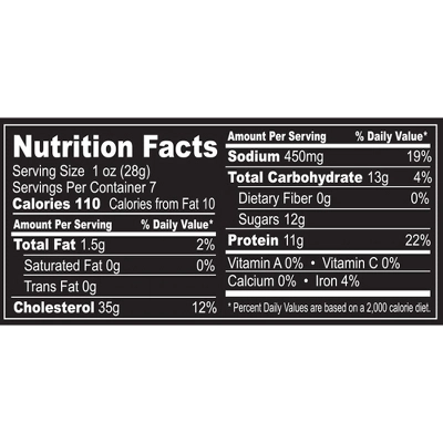 Buffalo Bills Buffalo Chicken Jerky 7oz Packs (2 Packs Of Chicken Jerky) 4 Buffalo Bills Buffalo Chicken Jerky 7oz Packs (2 Packs Of Chicken Jerky) - Image 2