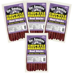 Buffalo Bills 7oz Chipotle Habanero Ole Smokies (Beef Sticks) - Four 7oz Packs -Food Sale Stores GUEST 71552f6c 5756 4f1c b02d 9bfbf290ef9b