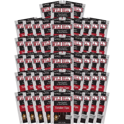 Wild Bill's 12-ct Original Hickory Beef Jerky 1oz Tender Tip Packs - 4 Bundles Of 12 7 Wild Bill's 12-ct Original Hickory Beef Jerky 1oz Tender Tip Packs - 4 Bundles Of 12 - Image 5