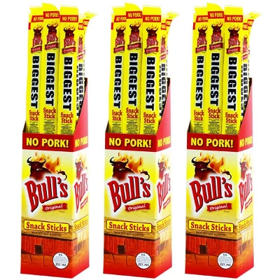 Bull's 0.9oz Original Sticks (No Pork) 24-ct Boxes - 3 Boxes 8 Bull's 0.9oz Original Sticks (No Pork) 24-ct Boxes - 3 Boxes - Image 6