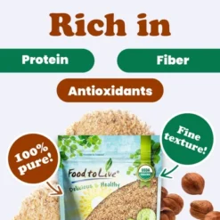 Organic Hazelnut Meal - By Food To Live -Food Sale Stores GUEST 754f4c4f 9afa 49dc 90b0 cc9363c0f0f6