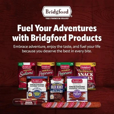 Bridgford Smokehouse Sausage Sticks Teriyaki 5 Oz - Gluten Free High Protein Smoked Sausage Sticks For A Variety Of Dietary Preferences 9 Bridgford Smokehouse Sausage Sticks Teriyaki 5 Oz - Gluten Free High Protein Smoked Sausage Sticks For A Variety Of Dietary Preferences - Image 7