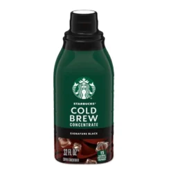 Starbucks Cold Brew Coffee — Signature Black — Multi-Serve Concentrate — 1 Bottle (32 Fl Oz.) -Food Sale Stores GUEST 782c3e51 1805 43f3 8235 1fd2108ea916