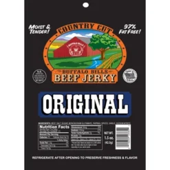 Buffalo Bills 1.5oz Original (aka Mild) Country Cut Beef Jerky - Ten 1.5oz Packs