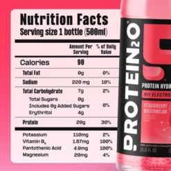 Protein2O 20g Clear Whey Protein Isolate Drink With Electrolytes - Strawberry Watermelon - 67.6 Fl Oz/4pk -Food Sale Stores GUEST 7b3603e0 3799 415d 9610 30c11563c90a