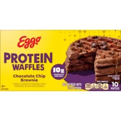Eggo Frozen Protein Chocolate Chip Brownie Waffles - 12.3oz/10ct -Food Sale Stores GUEST 7e971f06 8550 4a59 95fe 173a4ee338f7