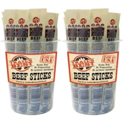 Trail's Best 1.1oz Beef Sticks 16-ct Tubs - 2 Tubs -Food Sale Stores GUEST 8074646e 8599 4036 b04b 9c904bf052de