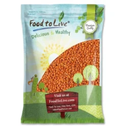 Organic Red Lentils (Football) - By Food To Live -Food Sale Stores GUEST 809c0461 5155 4d03 88ed 99a45a67c395