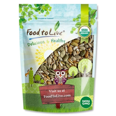 Organic Roasted And Salted Sunflower And Pumpkin Seed Mix - By Food To Live 8 Organic Roasted And Salted Sunflower And Pumpkin Seed Mix - By Food To Live - Image 6