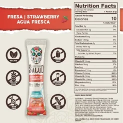 Salud Hydration + Immunity Strawberry Electrolyte Drink Mix - 6pk/0.21 Oz Packet Sticks 10 Salud Hydration + Immunity Strawberry Electrolyte Drink Mix - 6pk/0.21 Oz Packet Sticks -Food Sale Stores GUEST 824e85c6 0727 4f39 bdbc 20c9fb16ca90
