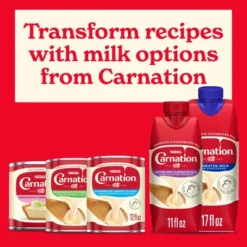 Nestle Carnation Evaporated Milk for Pumpkin Pie And Cooking - 12 Fl Oz -Food Sale Stores GUEST 82f71f18 f4b7 4e83 91ea 447f5cb79c41