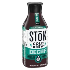 SToK Decaf Unsweetened Cold Brew Coffee - 48 Fl Oz