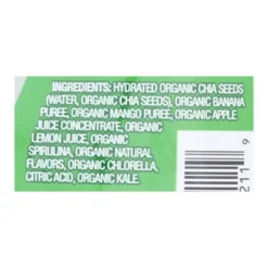 Mamma Chia Vitality Snack Squeeze Green Magic - Case Of 16/3.5 Oz -Food Sale Stores GUEST 8643c000 b652 4499 a4ef 07894b02ad99