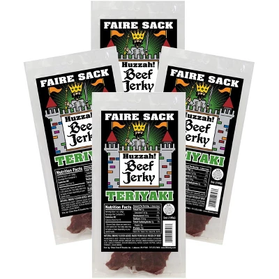 Buffalo Bills Teriyaki 5oz Faire Sack Beef Jerky (4 Packs Teriyaki Beef Jerky) 6 Buffalo Bills Teriyaki 5oz Faire Sack Beef Jerky (4 Packs Teriyaki Beef Jerky) - Image 4