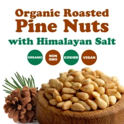 Organic Dry Roasted Pine Nuts With Himalayan Salt - By Food To Live -Food Sale Stores GUEST 88c34f04 2a50 4520 9467 8e6e298867c1