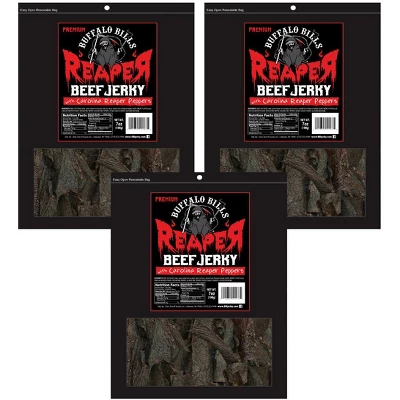 Buffalo Bills 7oz Premium Reaper Beef Jerky Packs (three 7oz Beef Jerky Packs) 6 Buffalo Bills 7oz Premium Reaper Beef Jerky Packs (three 7oz Beef Jerky Packs) - Image 4