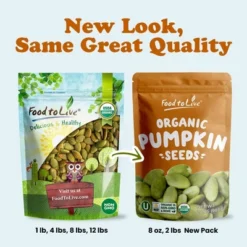 Organic Dry Roasted Pumpkin Seeds With Himalayan Salt - Non-GMO Kernels, Pepitas, Kosher, Vegan, No Shell -Food Sale Stores GUEST 8c52ad76 233a 4c9d aa89 54b8c7b027aa