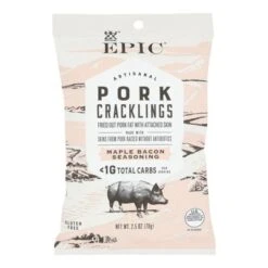 Epic - Pork Crackling - Maple Bacon Seasoning - Case Of 12 - 2.5 Oz 5 Epic - Pork Crackling - Maple Bacon Seasoning - Case Of 12 - 2.5 Oz -Food Sale Stores GUEST 8c8a1337 d631 456e 965f 936737926b76