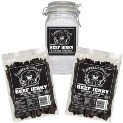 Buffalo Bills Hickory Smoked Beef Jerky 2 Bag Starter Kit (2 Bags And 1 Jar) -Food Sale Stores GUEST 8d37da90 0050 4ab6 af9d dec4be5740b9